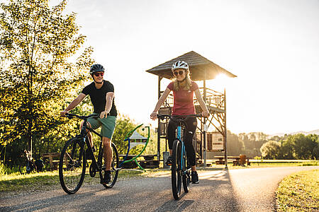 Unterwegs am Lavantradweg