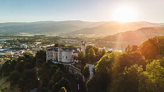 Besuche das Schloss Wolfsberg