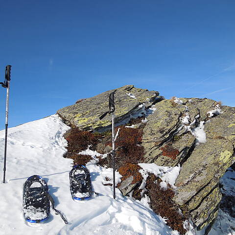 Weinebene Schneeschuhe Weinofen 